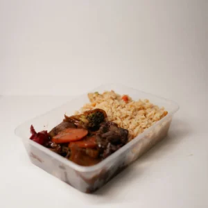Stir Fry Beef with Rice