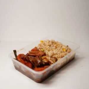Stir Fry Chicken with Rice