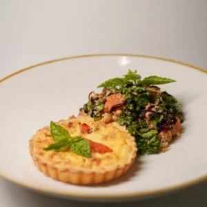 Quiche Lorraine W/ Garden Salad